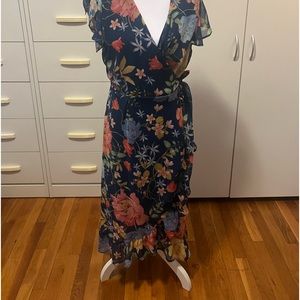New York and Company wrap dress in medium